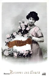 Carte postale française, vers 1900