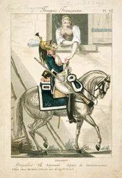 Dragon français des guerres napoléoniennes