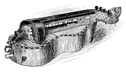 Vielle française, vers 1750, 1901