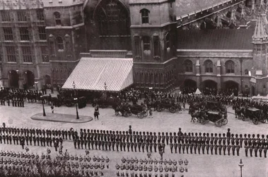 Procession funéraire du roi Édouard VII, Londres, 20 mai 1910