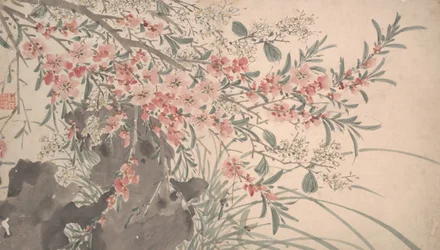 Fleurs de jardin, daté de 1540