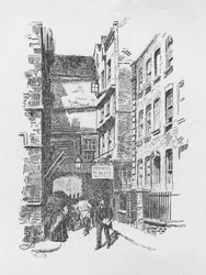 Porte de Great St. Helens et hospices, 1890