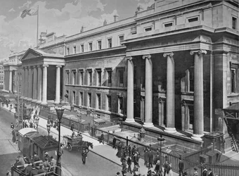 Bureau de poste général, Londres, vers 1910-1911