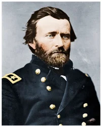 Général Ulysses S. Grant, soldat et politicien américain, vers 1860