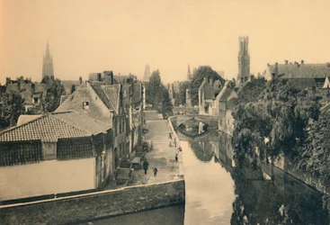 Vue générale du Green Quay, vers 1910