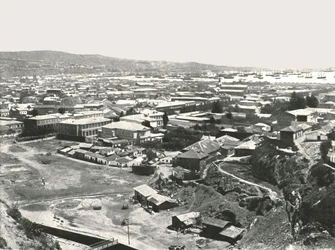 Vue générale de la ville, Valparaiso, Chili
