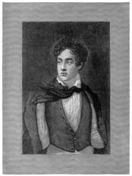 George Byron, 6ème baron Byron, poète britannique, 1888