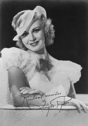 Ginger Rogers, actrice, danseuse et chanteuse américaine