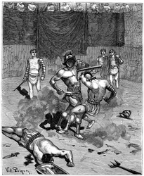 Combat de gladiateurs