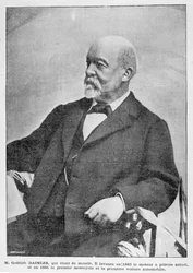 Gottlieb Daimler, pionnier industriel allemand, 1900