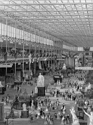Grande Exposition au Crystal Palace, Hyde Park, Londres, 1851