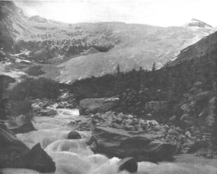 Grand Glacier, montagnes Selkirk, Canada, c1900