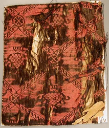Treillis Guilloche avec Pomme de Pin, Byzantin, 7ème-9ème siècle