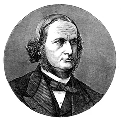 Gustav Robert Kirchhoff, physicien allemand, 1876