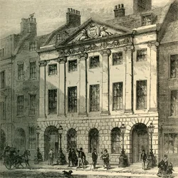 Salle de la Compagnie des Tanneurs, vers 1872