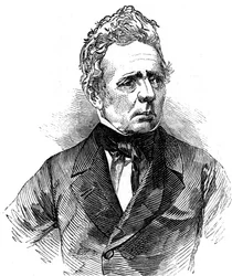 Hans Christian Oersted, physicien danois, 1851