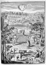 Récolte du foin, 1775