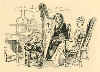 Il imitait le jeu du violon, 1907