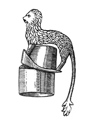Heaume et cimier d