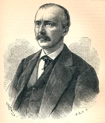 Heinrich Schliemann, 1822-1890, archéologue allemand, 1893