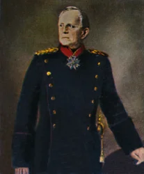 Helmuth von Moltke 1800-1891 - Peinture de Lenbach, 1934