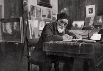 Henri-Joseph Harpignies, artiste français, 1905