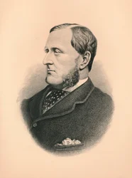 Henry Chaplin, 1er vicomte Chaplin 1840-1923, propriétaire terrien britannique, propriétaire de chevaux de course, 1896