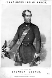 Henry Havelock, soldat britannique, vers 1857