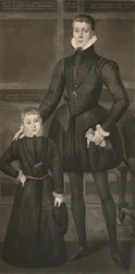 Henry Lord Darnley et son frère Charles, 16e siècle