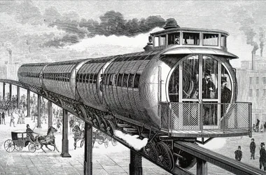 Le système de monorail surélevé de Henry Meiggs