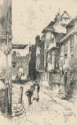 La porte de Henry VIII, 1895