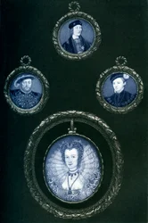 Henri VII, Henri VIII, Édouard VI, Élisabeth I, 16ème siècle, 1896