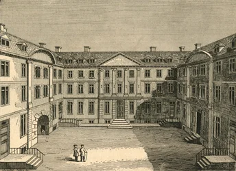 Collège des Hérauts vers 1700, 1897