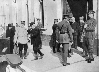 Herbert Asquith au front, Première Guerre mondiale, 1914-1916, vers 1920