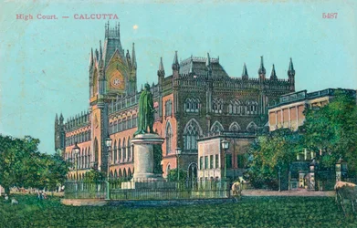Haute Cour, Calcutta, vers 1906