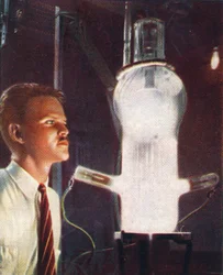 Tube à lueur de grille haute puissance, 1938