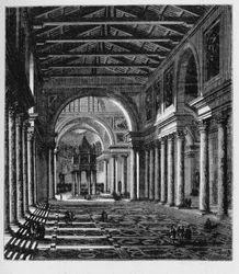 Histoire de la Rome antique. La basilique Saint-Pierre est une église de la Renaissance tardive située dans la Cité du Vatican