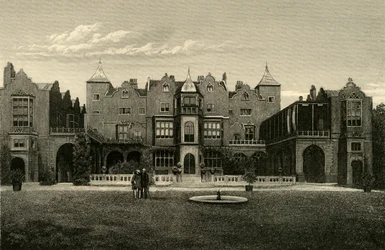 Holland House, Kensington, vers 1876