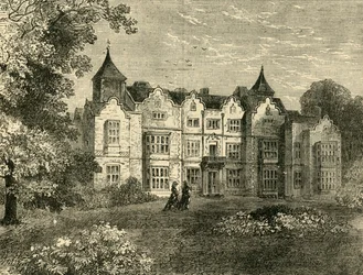 Holland House, vue du nord, vers 1876