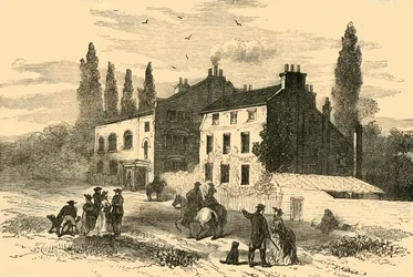 Maison de Hornsey Wood, 1800, vers 1876