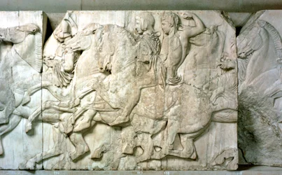 Cavaliers de la frise du Parthénon, 438-432 av. J.-C.