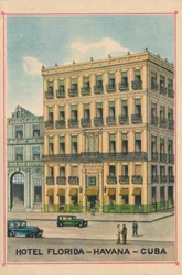 Hôtel Florida - La Havane - Cuba, vers 1910
