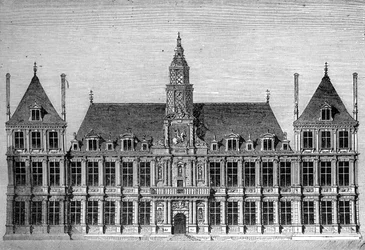 Hôtel de Ville, Reims, France, 1882-1884