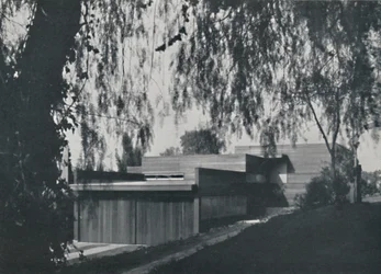 Maison à Los Angeles par Richard J Neutra - Vue depuis l
