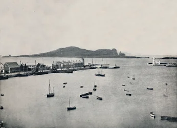 Howth - Vue générale du port et de l