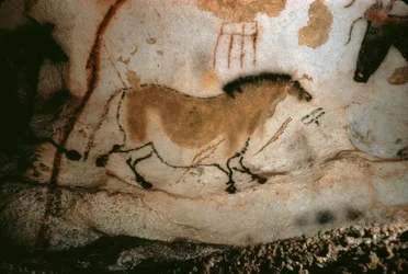 Peinture rupestre à Lascaux, France