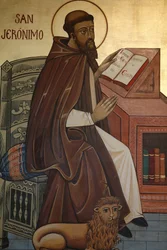 Icône représentant San Jeronimo, Madrid