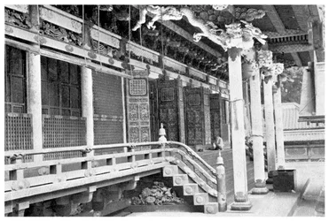 Temple Ieyasu, Japon, 1904