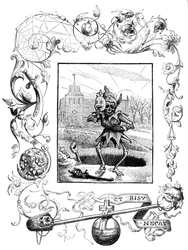 Illustration des Emblèmes de Francis Quarles, 1895