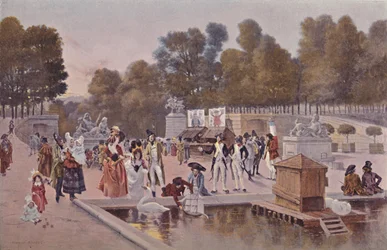 Dans le jardin des Tuileries